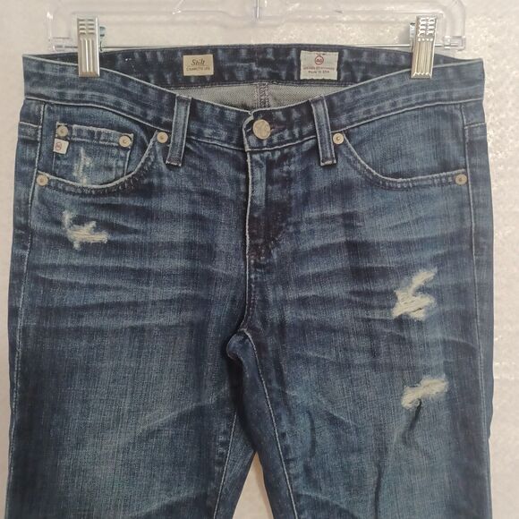 AG ADRIANO GOLDSCHMIED Women's 27R STILT CIGARETTE LEG Low Rise Jeans USA - Picture 3 of 9